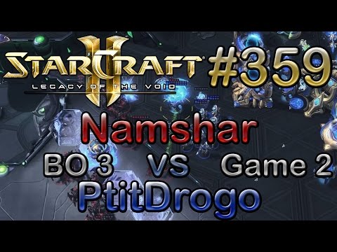 Replay-Cast #359 | KRN.Namshar (Z) vs mYi.PtitDrogo (P) | BO3 - Game 2 | [Deutsch/German]