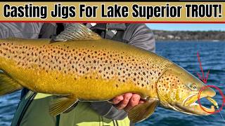 INSANE Lake Superior Bite! Casting for Browns, Coho & Steelhead!
