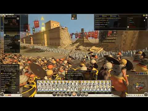Rome II Total War | Kush vs Rome | w/ Lixr