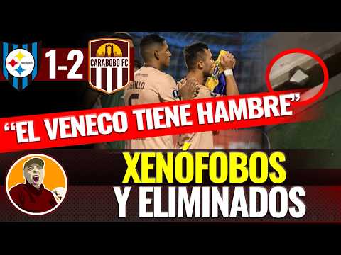 Chilean xenophobes: Eliminated and to be sanctioned | Huachipato 1 Carabobo 2