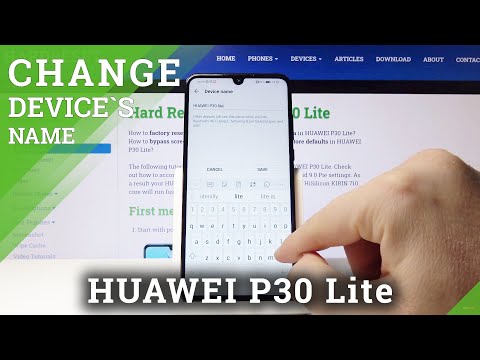 How to Rename Huawei P30 Lite – Change Device’s Name