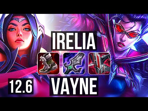 IRELIA vs VAYNE (TOP) | 3.1M mastery, 6 solo kills, 1000+ games | NA Diamond | 12.6