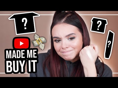Video Thumbnail: DAS habe ich wegen YOUTUBERN gekauft... ? Full Face Makeup - YOUTUBE Made Me Buy It!