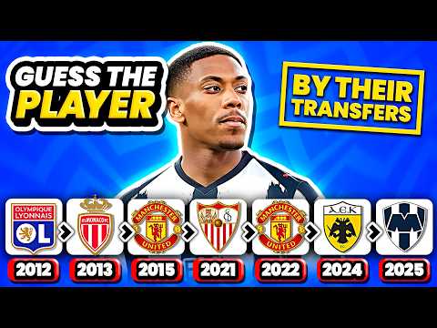 GUESS THE PLAYER BY THEIR TRANSFERS | FOOTBALL QUIZ TRIVIA 2025