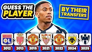 GUESS THE PLAYER BY THEIR TRANSFERS | FOOTBALL QUIZ TRIVIA 2025