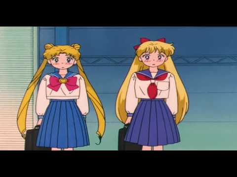 Michiru e Haruka Puntata 92 Il Primo Incontro di Haruka e Michiru con Usagi e  Minako