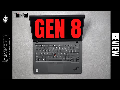 External Review Video 5whzbE3o2uY for Lenovo ThinkPad X1 Carbon Gen 8 Laptop