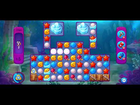 Fishdom Super Hard level 7784 no boosters フィッシュダム