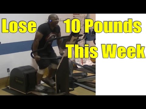 To Lose 10 Pounds in a WEEK = Do This Elliptical Workout