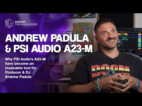 PSI Audio A23-M - Interview with Andrew Padula