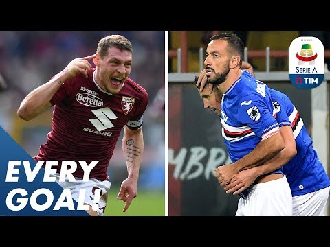 Quagliarella scores wonderful acrobatic volley & Belotti ends his drought | EVERY Goal | Serie A