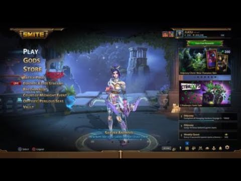 Joust old map and new tier 5 skin TOON Cthulhu