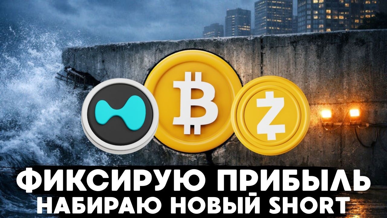 БИТКОИН ПОЧТИ У ЦЕЛИ, ФИКСИРУЮ ЛОНГИ И НАБИРАЮ НОВЫЕ SHORT ПОЗИЦИИ!