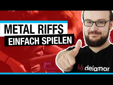 7 fette Metal-Riffs mit denen Du Gitarre lernen kannst 🎸