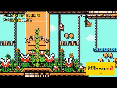 Super Mario Maker 2 - Plantation Paradise [No Commentary]