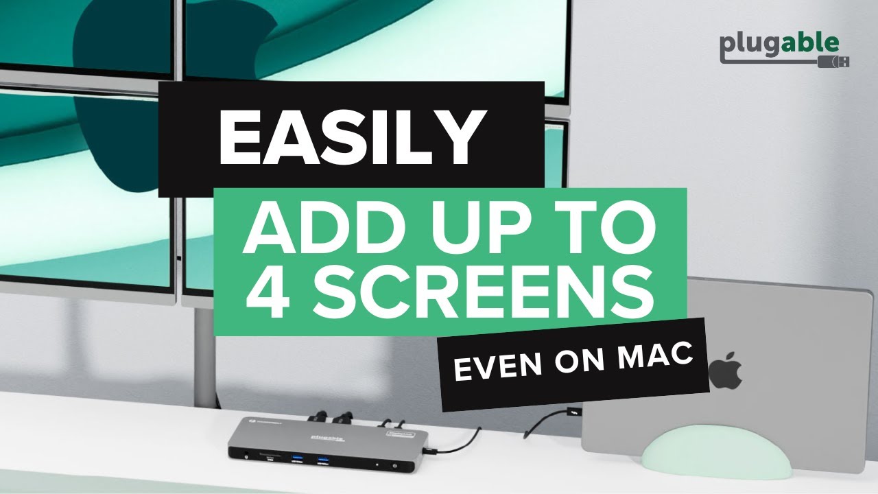 Plugable TBT-6950PD: An Easier Way To Add 4 Screens to Mac or Windows