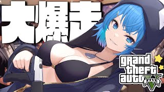 【GTA V / 初見プレイ】大暴走!俺がいる場所が世界の中心だぜ!#5【宗谷いちか / あにまーれ】