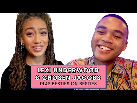 "Sneakerella" Star Chosen Jacobs Thinks Lexi Underwood Is WHAT?! | Besties On Besties | Seventeen