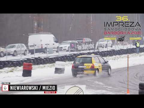 Niewiarowski /Miezio - Renault Clio - 36 Impreza Samochodowa Barbórka 2021