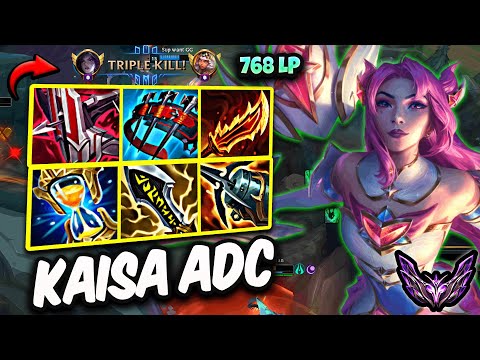 Kaisa vs Aphelios ADC ( 73% WINRATE ) Korea Master 768 LP | Patch 26.2