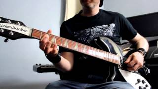 Video thumbnail for Rickenbacker 360 left-handed lefty 2003 Jetglo by Dopamine Overload
