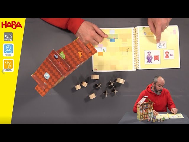 Vídeo relacionado con HABA 306811 - Logic! Games - ¿Dónde está Wanda?, Juego Infantil en Solitario de lógica, autocorrectivo. Más 4 años