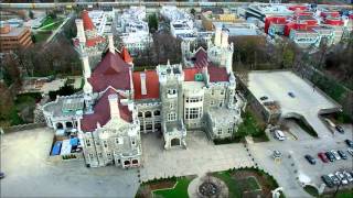 Relaxing DJI Phantom Flight Around A Castle