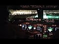 Boeing 747-400 Miami Take-off in Heavy Rain - Cockpit View