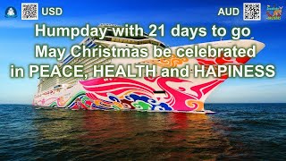 Dec 04 2024 Humpday with 21 days to CHRISTMAS #DUCs #hh4c #charity #Australia #cruising