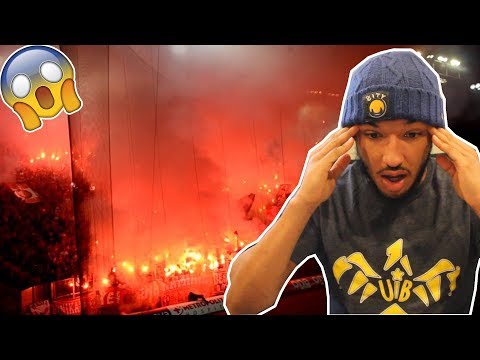 PYRO!! GATE 7 OLYMPIAKOS ULTRAS! Olympiacos Fans vs PAOK || REACTION (Θυρα 7 Ολυμπιακός - ΠΑΟΚ)