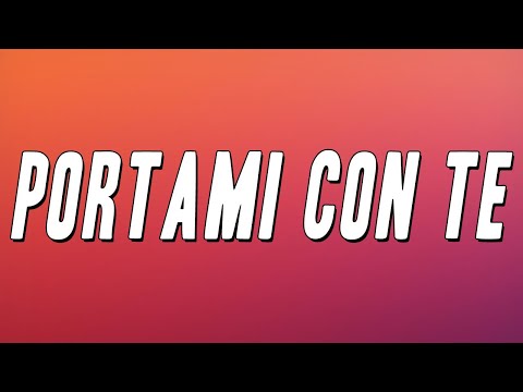 Gigi D'Alessio - Portami con te (Testo)