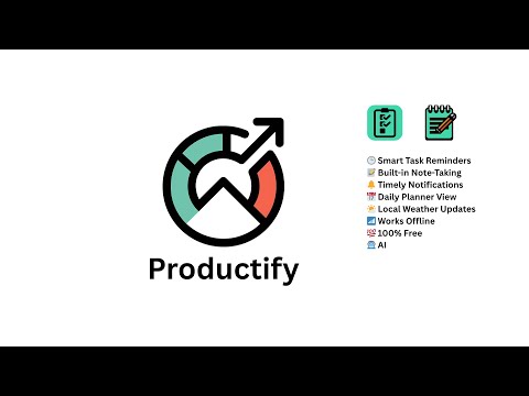 Productify - Tasks, Notes & AI