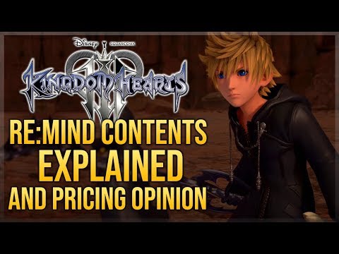 Kingdom Hearts 3 Re:Mind DLC Contents Explained & Pricing Opinion (Paid + Free)