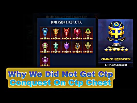 Why We Did Not Get Ctp Conquest On Ctp Chest? - Marvel Future Fight
