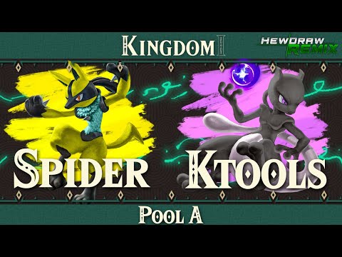 Spider (Lucario) vs Ktools (Mewtwo) | Kingdom I: The First HDR Summit - Pool A