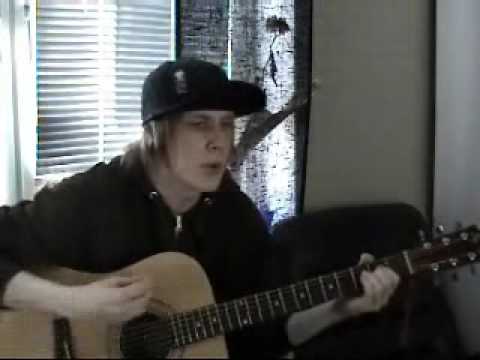 Acoustic Underoath cover - A boy brushed red living in black and white video thumbnail