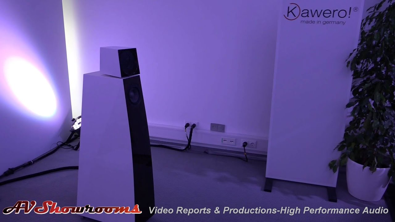 AURALiC Aries Mini intro with Kawero loudspeakers, Highend Munich
