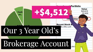 Our Son's UGMA Portfolio Update | Custodial Account | Investing for Kids