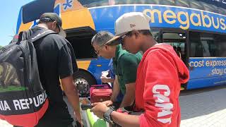 Megabus - Anaheim, California to Las Vegas, Nevada