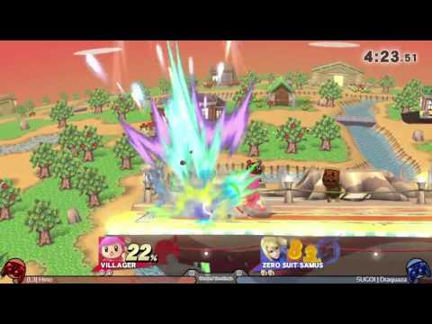 Smash WiiU - WTT7 - Singles - WSF - L3 Hino (Villager) vs SUGOI Draquaza (ZSS, Diddy)
