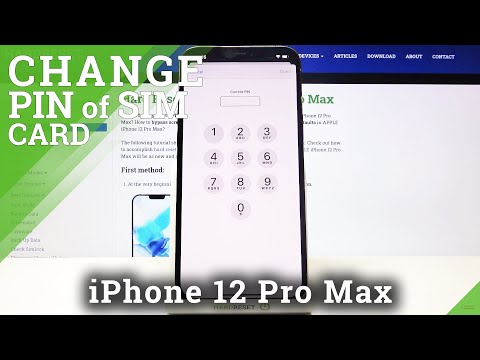 How to Change SIM Password on iPhone 12 Pro Max – Change PIN