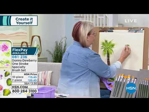 Donna Dewberry One Stroke 7piece Specialty Brush Set