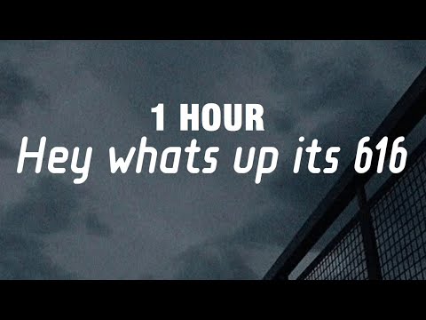 [1 HOUR] hey whats up its 616 (Lyrics) Speed Gang - Red Lipstick (RHCP - SNOW COVER)