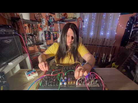 Gregorian chants through a modular synth (using Boredbrain Injectr)