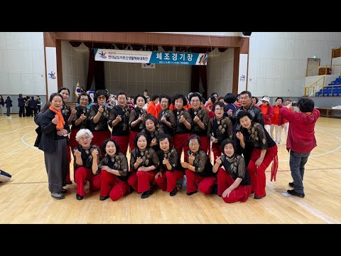 나주시중부노인복지관 라인댄스팀 공연(제20회 전라남도 어르신생활..