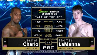 Jermall Charlo vs. Thomas Lamanna FIGHT HIGHLIGHTS | Premier Boxing Champions | Prime Video