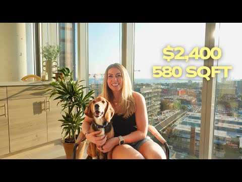 Inside a $2,400 Toronto Apartment | Liberty Village Condo Tour