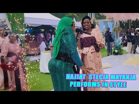 STECIA MAYANJA PERFORMS AT AN INTRODUCTION CELEMONY