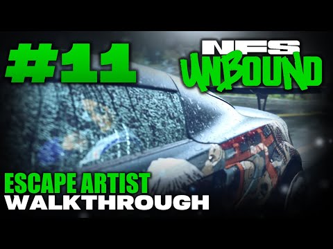 Need for Speed™ Unbound | Walkthrough Part #11 - ESCAPE ARTIST [1080p 60FPS]