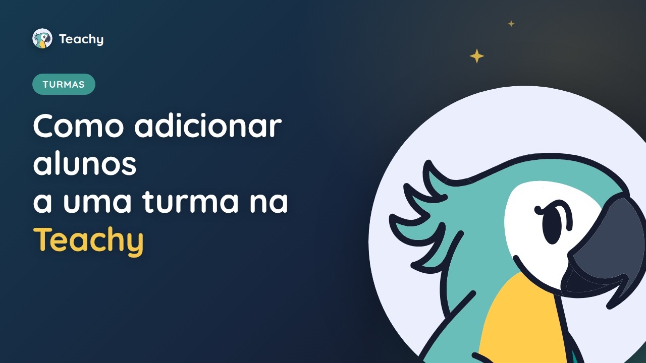 Thumbnail do tutorial em vídeo da Teachy